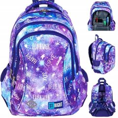 Kooli seljakott St.Right BP-26 Galaxy Girl 654145, 20 l, 39x27x17 cm цена и информация | Школьные рюкзаки, спортивные сумки | kaup24.ee