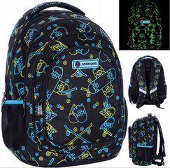 Kooli seljakott AstraBag Neon Effect Skate AB330 502022006, 20 l, 39x28x15 cm цена и информация | Школьные рюкзаки, спортивные сумки | kaup24.ee