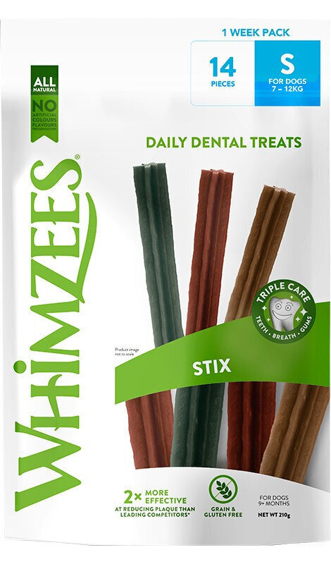 Whimzees Week Pack Stix, S, 14 tk hind ja info | Maiustused koertele | kaup24.ee