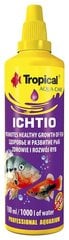 TROPICAL Ichtio - Fish pox control product - 100 ml цена и информация | Аквариумы и оборудование | kaup24.ee