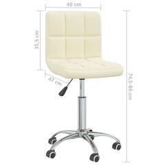 Обеденный стул, белый цена и информация | Стулья для кухни и столовой | kaup24.ee
