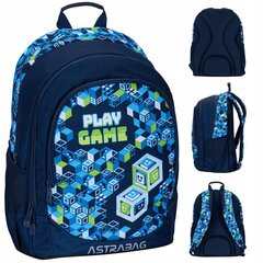 Kooli seljakott AstraBag AB340 Game 502023062, 39x28x15 cm цена и информация | Школьные рюкзаки, спортивные сумки | kaup24.ee