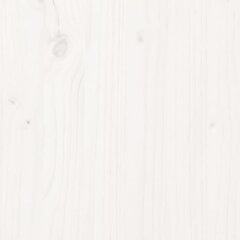 Baaritoolid , Täismännipuit, 2tk, 40 x 40 x 78 cm, valge hind ja info | Söögitoolid, baaritoolid | kaup24.ee