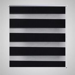 Ribakardin, ruloo Zebra, 90 x 150 cm, must hind ja info | Rulood | kaup24.ee