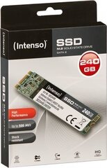 Sisemine kõvaketas Intenso 3833440 High Performance internal SSD, 240GB M.2 SATA III цена и информация | Внутренние жёсткие диски (HDD, SSD, Hybrid) | kaup24.ee