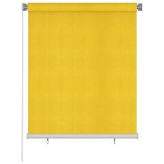 väliruloo 120 x 140 cm, kollane, HDPE цена и информация | Жалюзи | kaup24.ee