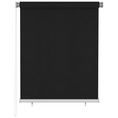 väliruloo 120 x 140 cm, must hind ja info | Voldikkardinad | kaup24.ee