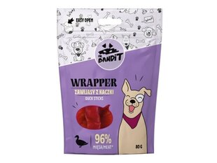 МR. Bandit Wraper с уткой, 6 x 80 г цена и информация | Лакомства для собак | kaup24.ee