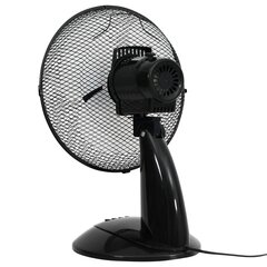 lauaventilaator, 3 kiirust, 40 cm, 40 W, must цена и информация | Вентиляторы | kaup24.ee