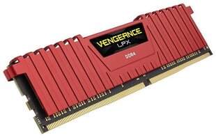 Corsair Vengeance LPX, DDR4, 8 Гбайт, 3200 МГц, CL16 (CMK8GX4M1E3200C16) цена и информация | Оперативная память (RAM) | kaup24.ee