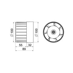 Kanaliventilaator Awenta WKA 100, 100mm hind ja info | Vannitoa ventilaatorid | kaup24.ee