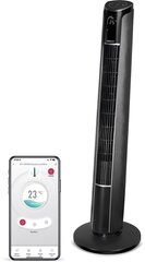 Башенный вентилятор Sencor SFT 4207BK SmartBreeze Wi-Fi, приложение, сенсорное управление, таймер, пульт цена и информация | Вентиляторы | kaup24.ee