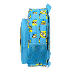 Kooliseljakott Minions Minionstatic Sinine (26 x 34 x 11 cm) hind ja info | Koolikotid, sussikotid | kaup24.ee