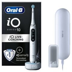 Oral-B iO 10 Stardust White цена и информация | Электрические зубные щетки | kaup24.ee