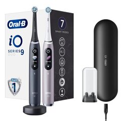 Oral-B iO9 Series Duo Pack Black Onyx/ Rose hind ja info | Elektrilised hambaharjad | kaup24.ee