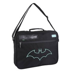 Kooli ranits Batman Must (29 x 6 x 38 cm) hind ja info | Koolikotid, sussikotid | kaup24.ee