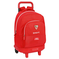 Школьный рюкзак с колесиками Sevilla Fútbol Club, красный (33 x 45 x 22 см) цена и информация | Школьные рюкзаки, спортивные сумки | kaup24.ee