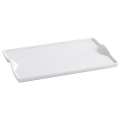 поднос для закусок Quid Gastro Fun Керамика Белый (25,5 x 15,5 cm) (Pack 6x) цена и информация | Посуда, тарелки, обеденные сервизы | kaup24.ee