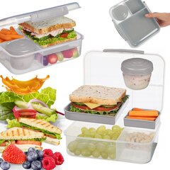 LUNCHBOX WITH DOOR SHELTERS Hommikusöök Tote hall цена и информация | Посуда для хранения еды | kaup24.ee