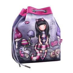 Laste seljakott Gorjuss Cheshire cat Lilla (25.5 x 28 x 17.5 cm) hind ja info | Koolikotid, sussikotid | kaup24.ee