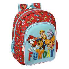 Laste seljakott The Paw Patrol Funday Punane Helesinine (26 x 34 x 11 cm) hind ja info | Koolikotid, sussikotid | kaup24.ee