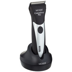 MOSER Professional Cordless hair clipper CHROMSTYLE PRO Black - Машинка для стрижки волос, черная цена и информация | Машинки для стрижки волос | kaup24.ee