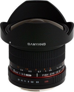 Objektyvas Samyang 8mm f/3.5 UMC Fish-Eye CS II (Nikon) цена и информация | Objektiivid | kaup24.ee