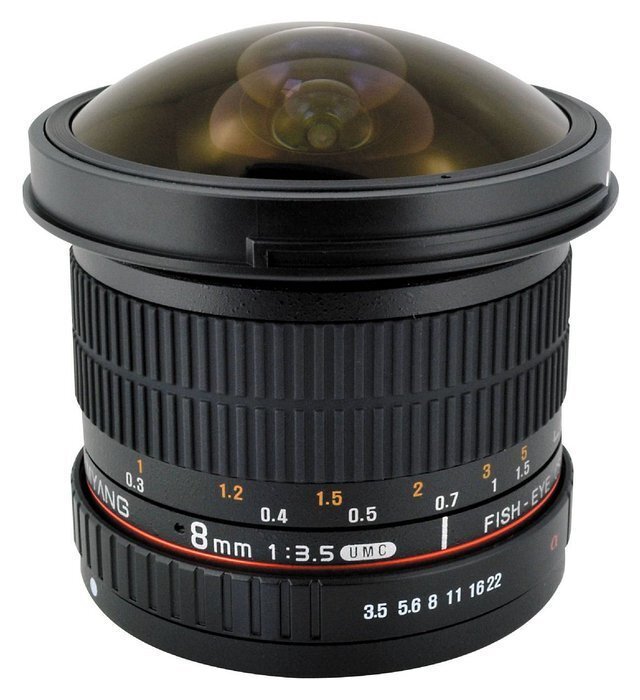 Objektyvas Samyang 8mm f/3.5 UMC Fish-Eye CS II (Nikon) hind ja info | Objektiivid | kaup24.ee