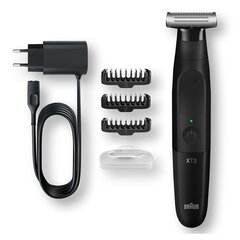 XT3100 Braun Series X habemetrimmer/piirel, pardel ja kehahoolduskomplekt meestele цена и информация | Электробритвы | kaup24.ee