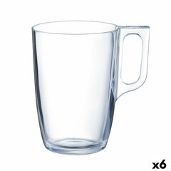 Кружка Mug Arcoroc 6 штук Прозрачный Cтекло (29 cl) цена и информация | Стаканы, фужеры, кувшины | kaup24.ee