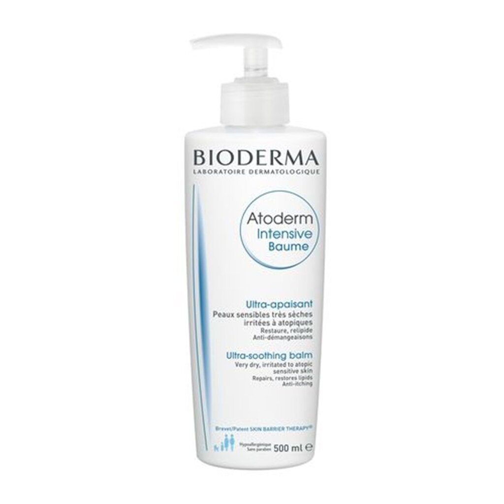 Intensiivselt nahka rahustav ihupiim Bioderma Atoderm Intensive Baume 500 ml цена и информация | Kehakreemid, losjoonid | kaup24.ee