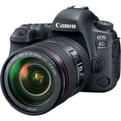 Canon EOS 6D Mark II + EF 24-105 f/4L IS II USM цена и информация | Цифровые фотоаппараты | kaup24.ee