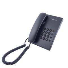 Panasonic KX-TS500PDB, must цена и информация | Стационарные телефоны | kaup24.ee