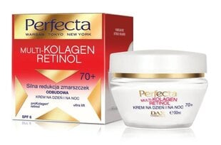 Дневной и ночной крем для лица против морщин Perfecta Multi-Kolagen Retinol 70+ SPF6 50 мл цена и информация | Кремы для лица | kaup24.ee