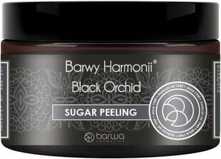 Noorendav suhkruga kehakoorija Barwa Barwy Harmonii Black Orchid 250 ml hind ja info | Kehakoorijad | kaup24.ee