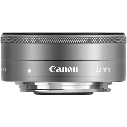 Canon EF-M 22mm f/2 STM silver (valge karp) hind ja info | Objektiivid | kaup24.ee