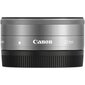 Canon EF-M 22mm f/2 STM silver (valge karp) цена и информация | Objektiivid | kaup24.ee