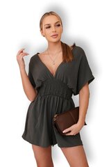 Naiste khaki värvi jumpsuit Divine 29078-55757-Universalus цена и информация | Мужская спортивная одежда | kaup24.ee