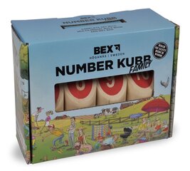 Игра на открытом воздухе NUMBER KUBB LT, LV, EE цена и информация | Игрушки для песка, воды, пляжа | kaup24.ee