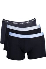 Lühikesed püksid meestele Tommy Hilfiger UM0UM02324, must, 3 tk цена и информация | Мужские трусы | kaup24.ee