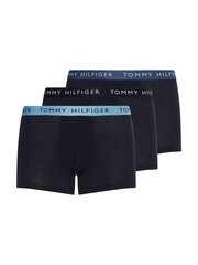 Мужские трусы Tommy Hilfiger 3 пары, TRUNK WB, темно-синие UM0UM02324 0XG 43883 цена и информация | Мужские трусы | kaup24.ee