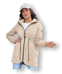 Naiste beež spava parka jakk Henis TY4198-55163-XXL цена и информация | Мужская спортивная одежда | kaup24.ee