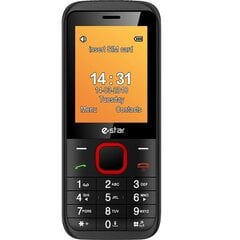 eStar X24, Dual Sim, Punane цена и информация | Мобильные телефоны | kaup24.ee