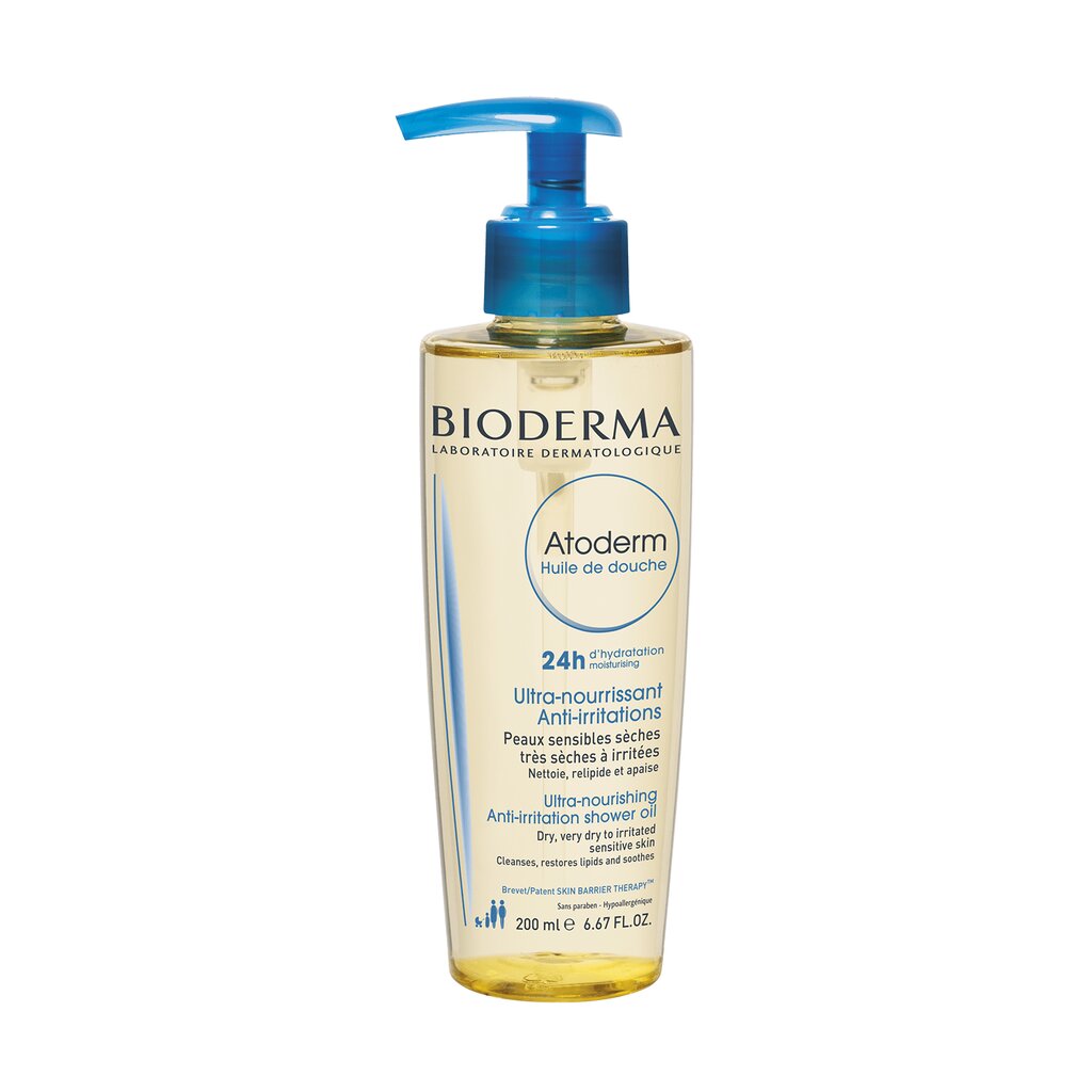 Dušiõli Bioderma Atoderm 200 ml цена и информация | Dušigeelid, õlid | kaup24.ee