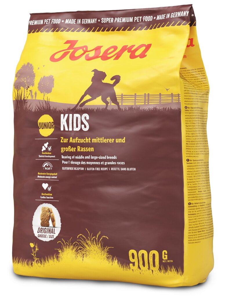 Josera noortele kutsikatele Kids, 900 g hind ja info | Kuivtoit koertele | kaup24.ee