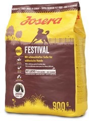 Josera nõudlikele koertele Festival, 900 g цена и информация | Сухой корм для собак | kaup24.ee