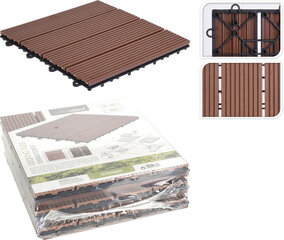 Terrassiplaadid Decking WPC, 6 tk hind ja info | Terrassipõrandad | kaup24.ee