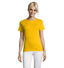 Naiste helekollane T-särk Regent Women 01825-55594-5XL hind ja info | Meeste spordiriided | kaup24.ee