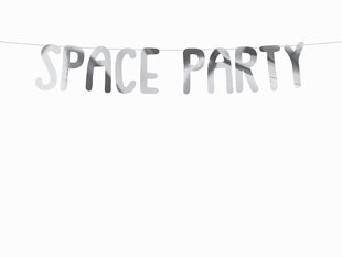 Vanik Space Party Silver, 13x96 cm, 1 tk hind ja info | Peokaunistused | kaup24.ee