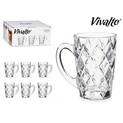 Кружка Mug Arcoroc 6 штук Прозрачный Cтекло (29 cl) цена и информация | Стаканы, фужеры, кувшины | kaup24.ee